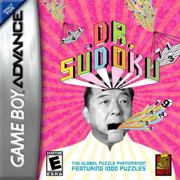 Dr. Sudoku box art for GameBoy Advance